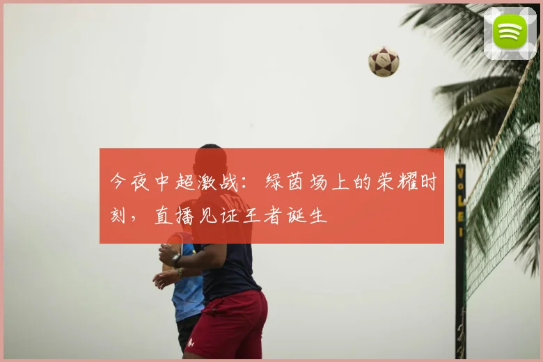 今夜中超激战:绿茵场上的荣耀时刻,直播见证王者诞生